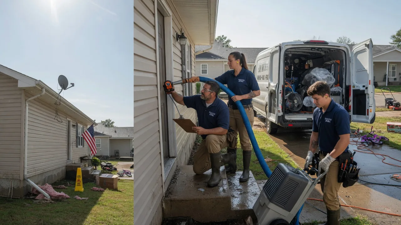Ceiling Water Damage Restoration in Carrollton, MI near me